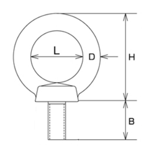 D：10mm　L：29mm\nH：52mm　B：22mm