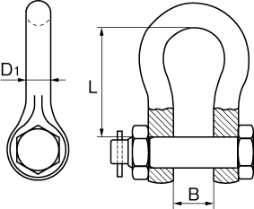 D1：7.9mm、B：13.5mm、L：30.5mm