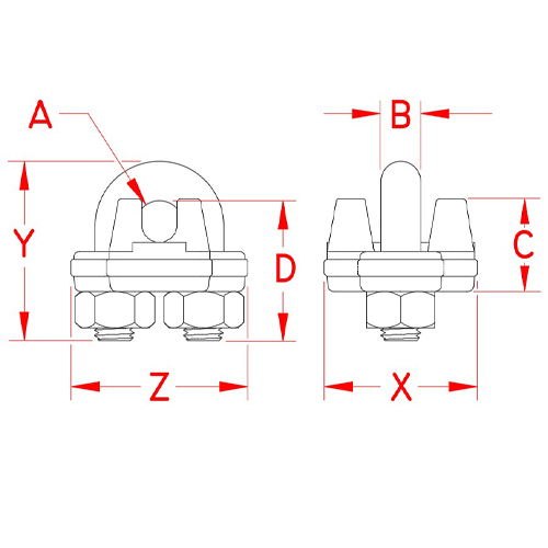 A：19.0mm　　B：15.7mm\nC：35.3mm　　D：70.6mm\nX：56.9mm　　Y：85.8mm　　Z：71.8mm
