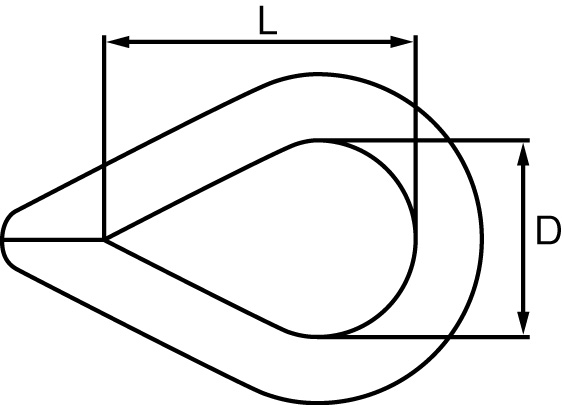 サイズ（mm）\nD：10.9、L：18.5