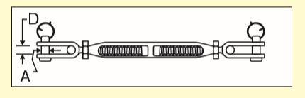 サイズ(mm):\nA:6.35  D:11.1