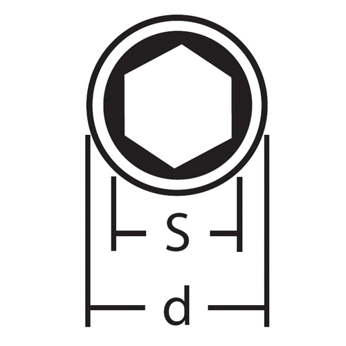S：16mm、d：26.2mm\n