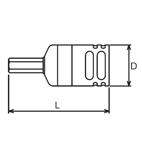 D：21.5mm　　L：52mm