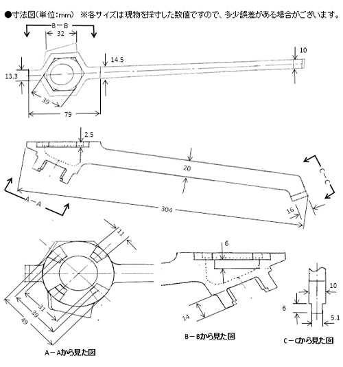 EA642KP-2｜305mm ドラム缶レンチ(ﾉﾝｽﾊﾟｰｷﾝｸﾞ)のページ -