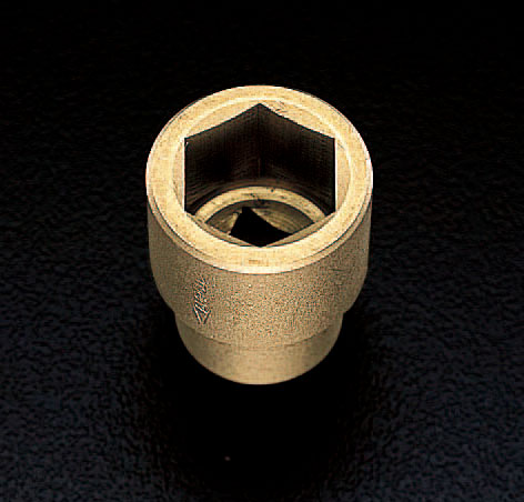 【在庫最安値】 ESCO(エスコ) 1/2"sqx21mm ソケット(ノンスパーキング) EA642LM-21 [ZES031117] K