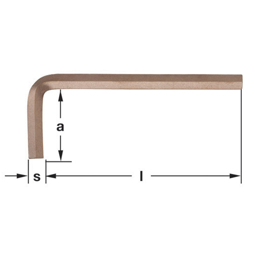 s：5/8”　　a：48mm　　l：158mm