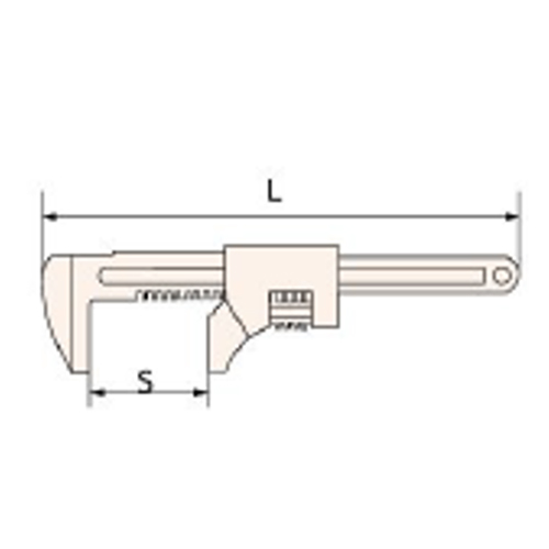 L：250mm　　K：62mm