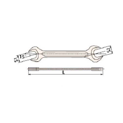 S1：8mm　　S2：9mm　　L：98mm