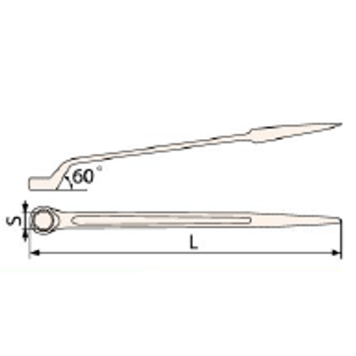 S：41mm　　L：490mm