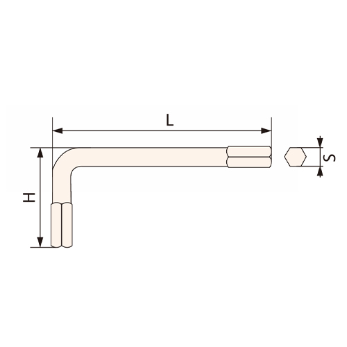S：2.5mm　　L：59mm　　H：25mm