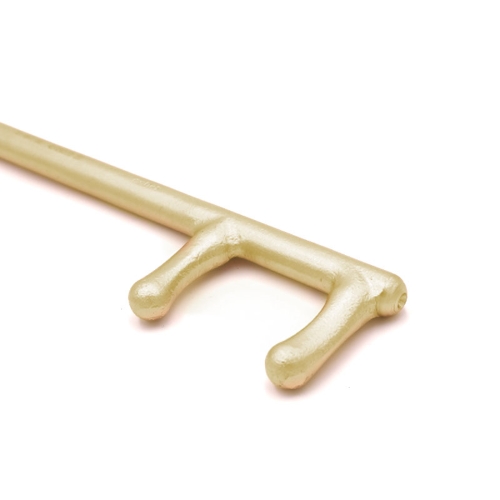 ヘッド部が円弧状になっているため、バルブとの接触面積が広くなり、滑りにくいす。