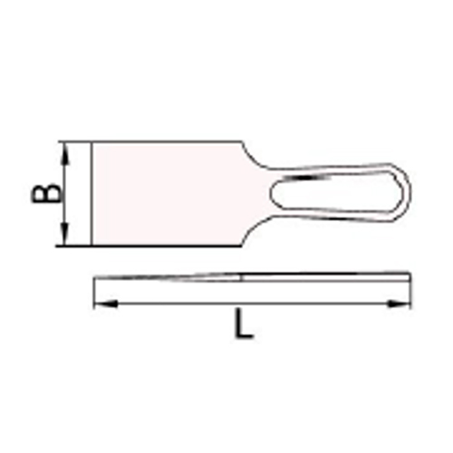 B：76mm　　L:235mm