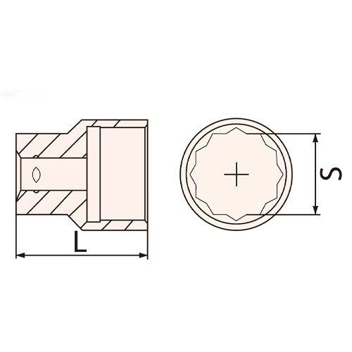 S：27mm　　L：46mm