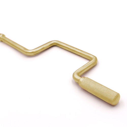 アーチ型ハンドルにより、滑りにくく、素早く連続して回転させることができます。