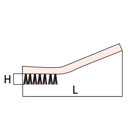 L：196mm　　H：13mm