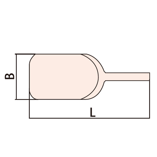 B：140mm　　L：360mm