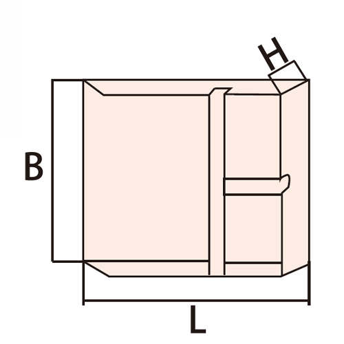 B：250mm　　L：270mm　　H：50mm