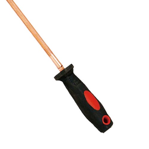 TPR（サーモプラスチックラバー）製のハンドルは握りやすく、快適に作業できます。