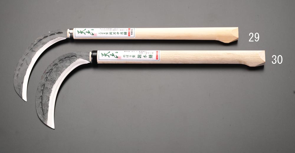 EA650BA-30｜165mm/ 470mm 木鎌 (両刃)｜株式会社エスコ