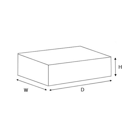 外寸：79(W)×109(D)×24(H)mm\n内寸：74(W)×104(D)×20(H)mm