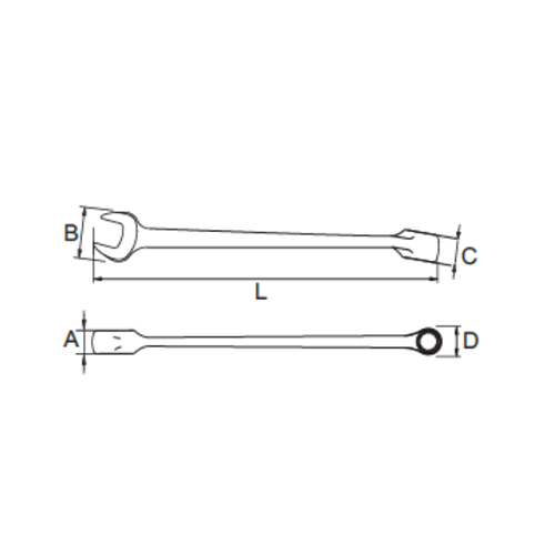 A：6.2㎜　　　B：22.5㎜　　　C：7.7㎜\nD：21.6㎜　　　L：159㎜