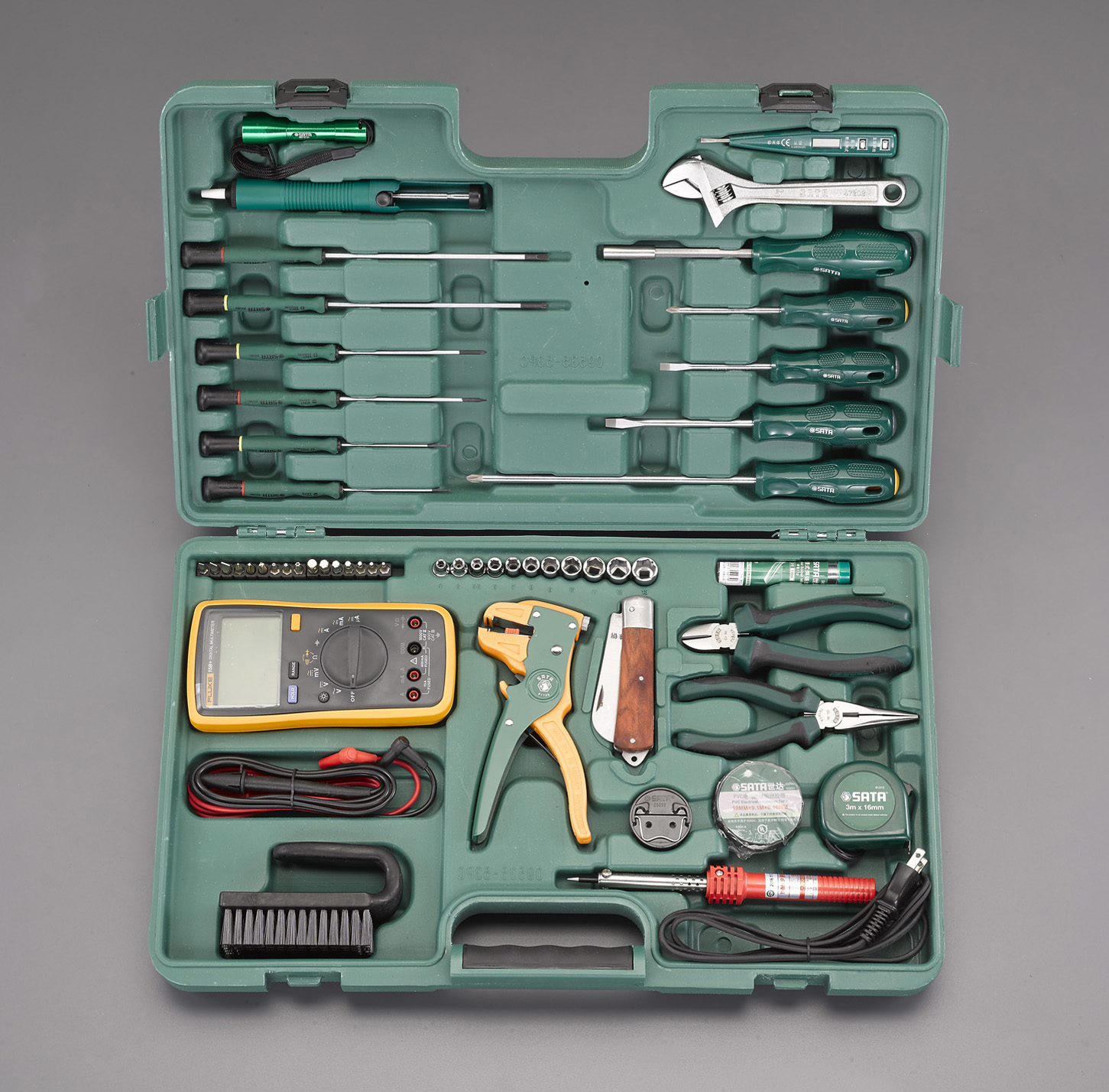 エスコ [54個組] 工具セット EA55B ※事業者向け商品です。 その他道具、工具