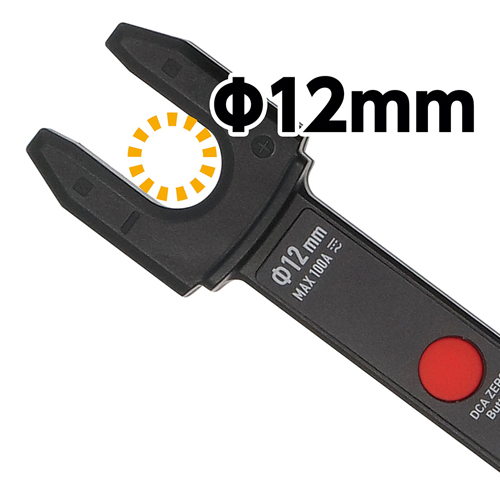 クランプ最大測定導体径：φ12mm