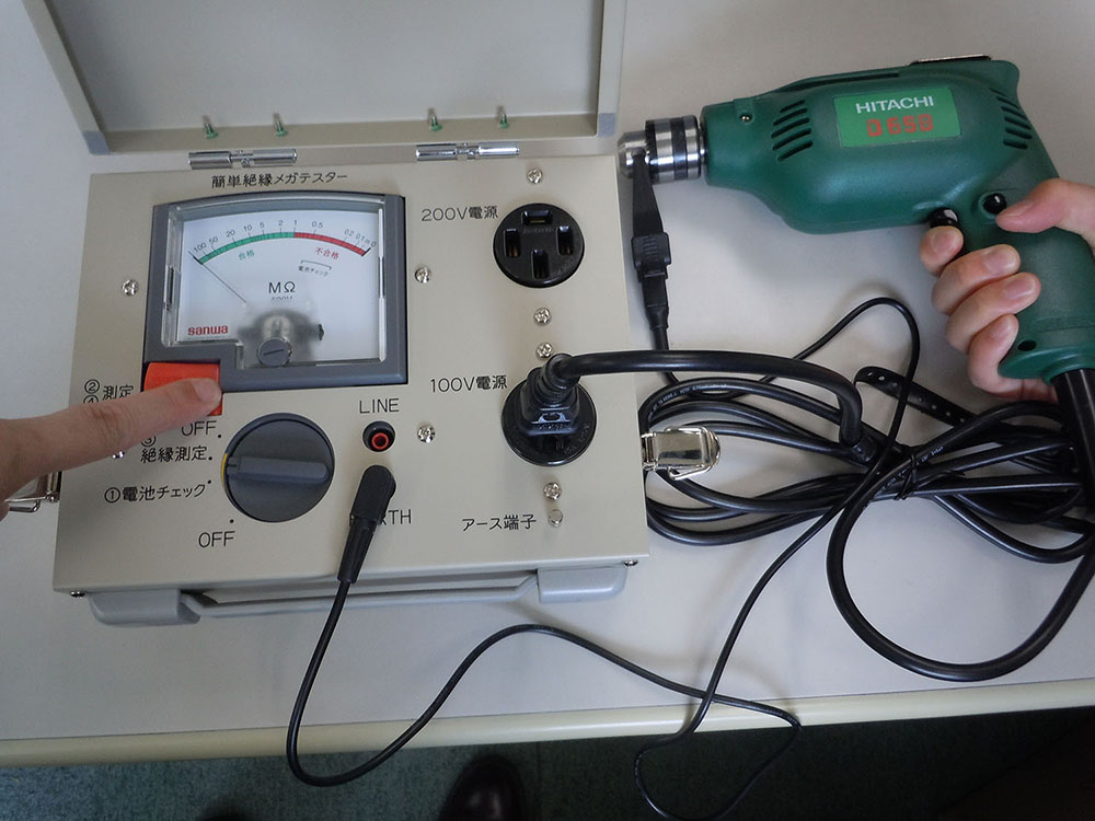 EA709G-20｜電動工具用絶縁抵抗計のページ -