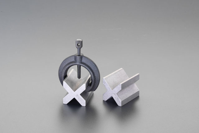 楽天 DIY FACTORY ONLINE SHOP※法人専用品※エスコ 25mm クランプ付 V