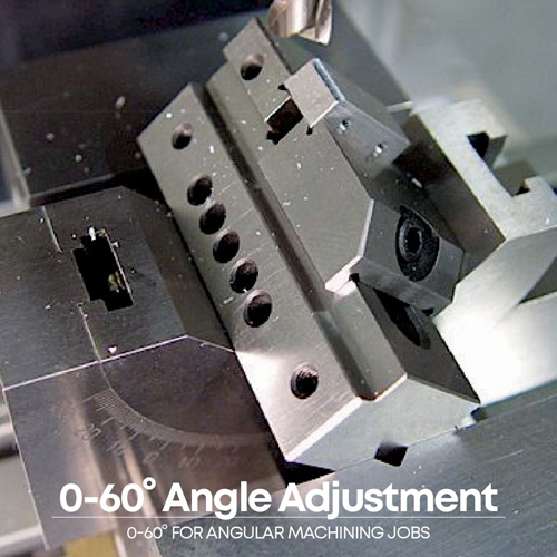 角度が必要な穴あけ、フライス加工、セットアップ作業に