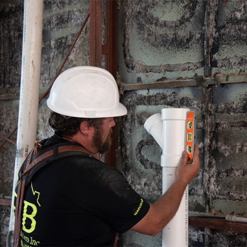 V溝付でパイプや電線管の計測に最適。