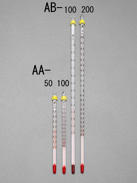 EA722AB-100｜-20～105ﾟC/300mm 棒状温度計のページ