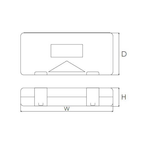 297(W)×135(D)×58(H)mm