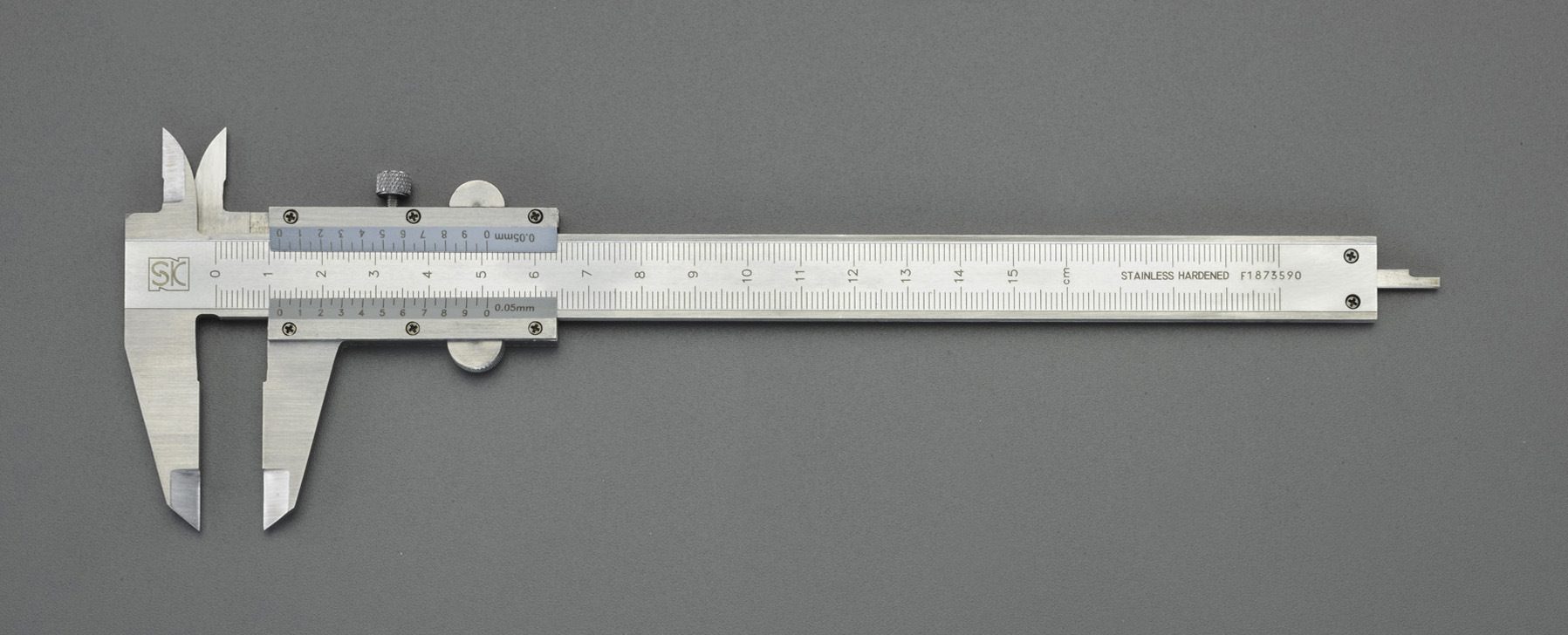 エスコ (ESCO) 200mm ノギス(左右兼用) EA725C-17-