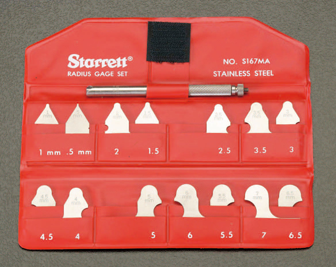 EA725SC-24｜Radius Gauge Set｜株式会社エスコ
