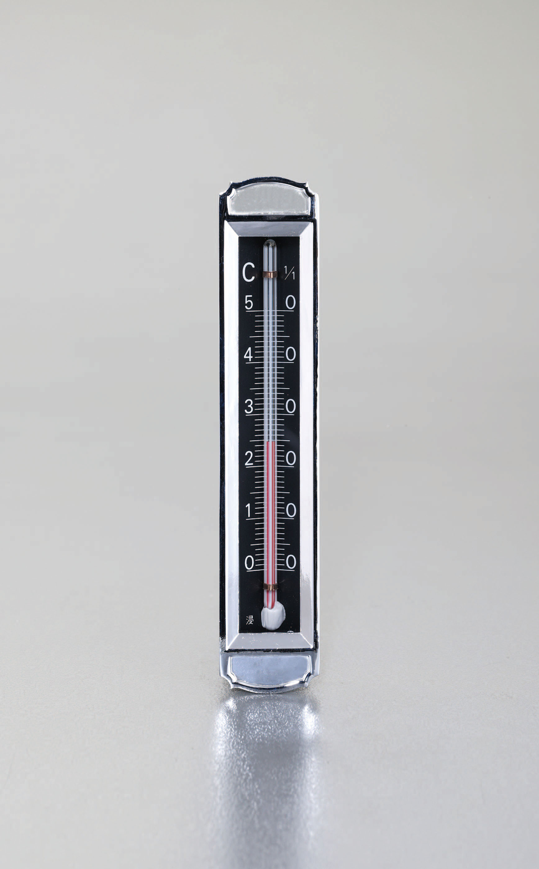 0- 50℃/100mm バイメタル式温度計 EA727AA-72 エスコ ESCO