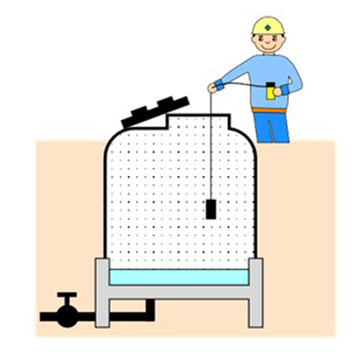 酸素と硫化水素の2つのガスを同時に測定できます