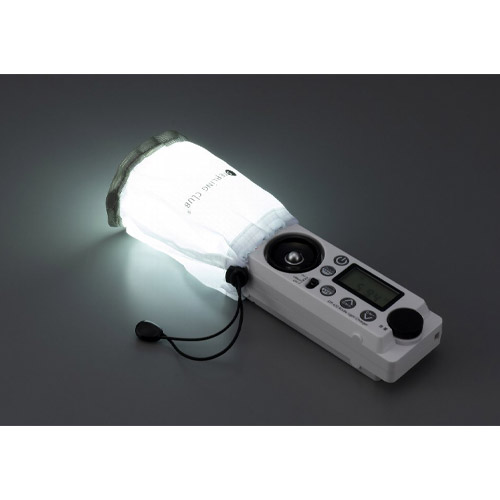 簡易のランタンとして使えるランタンシェード付