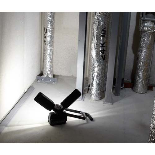 2面のライトが自在に可動し、マルチな用途に対応できます。