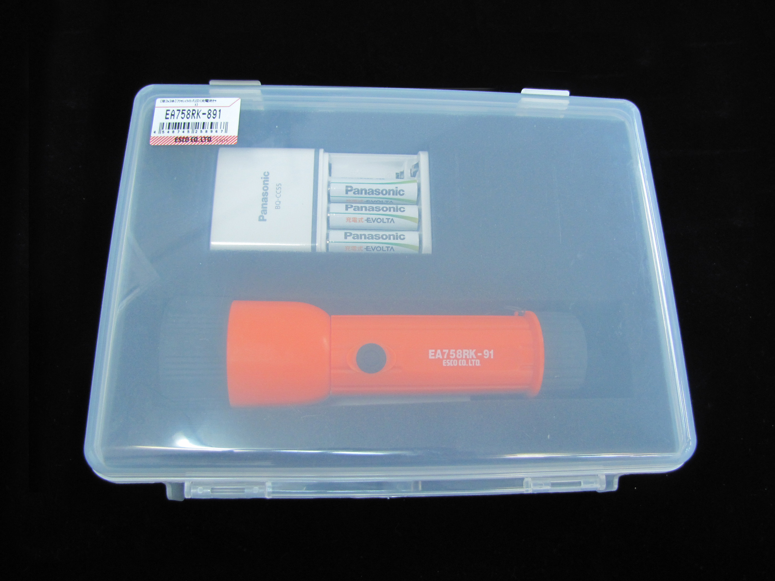 EA758RK-891｜[単3x3本] ﾌﾗｯｼｭﾗｲﾄ/LED(充電池ｾｯﾄ)のページ -