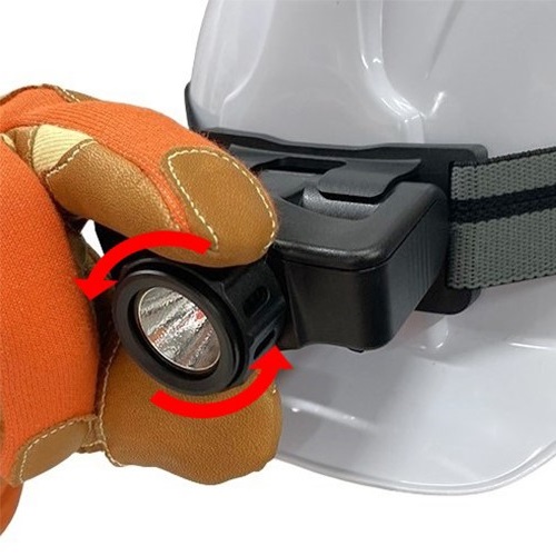 時計回り、反時計回りの両方で電源の切替えができます。