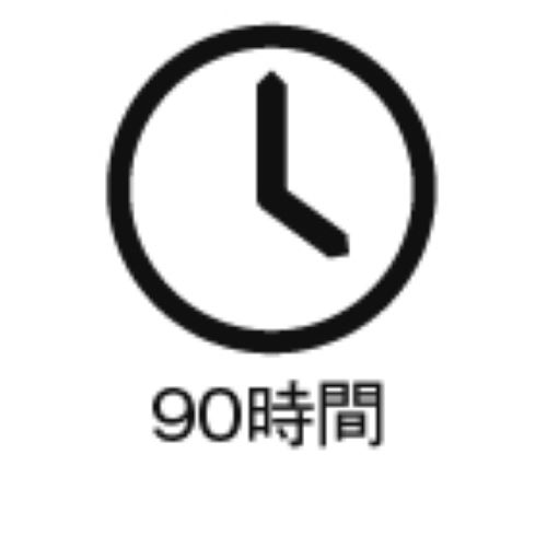 電池寿命(前側)