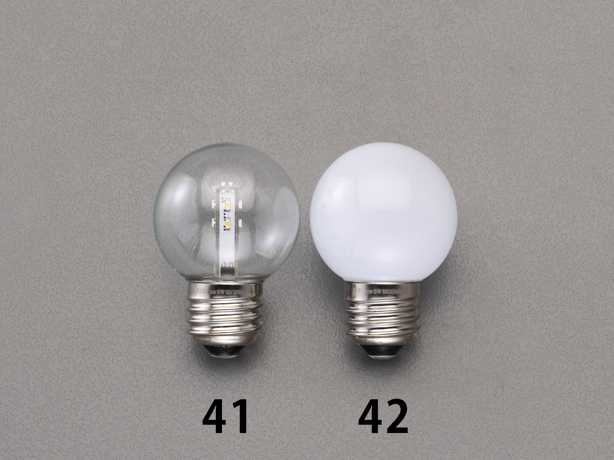 Ea758xk 42 Ac100v 0 9w E26 電球 ｌｅｄ ﾎﾞｰﾙ球 ﾎﾜｲﾄ のページ Sakkey エスコの商品を検索