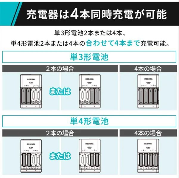 同時充電の説明①