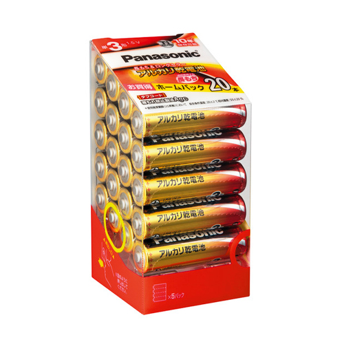 単3エボルタ乾電池×20本