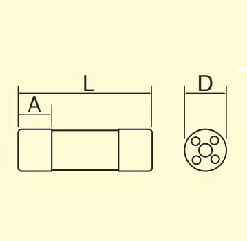 A：13mm　　　D：15mm\nL：50mm