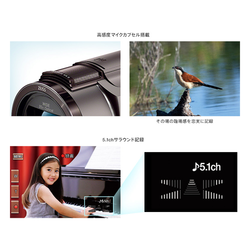 臨場感あふれるサウンド