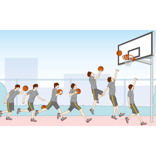 動きの軌跡が楽しめる「モーションショットビデオ」