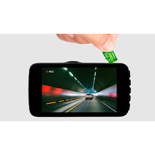 監視カメラやドライブレコーダーの記録に適した耐久性