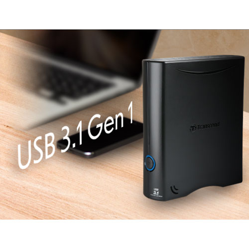 USB 3.1 Gen 1インターフェースを採用しており、USB 2.0の10倍の転送速度を提供